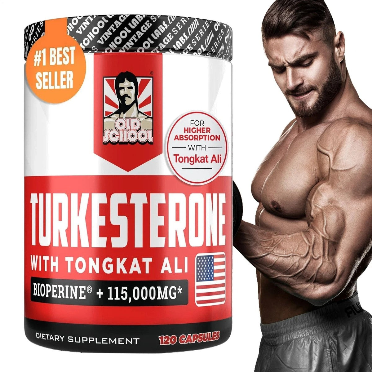 Suplemento Turkesterone With Tongkat Ali