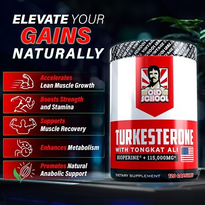 Suplemento Turkesterone With Tongkat Ali